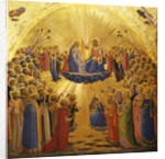 The Coronation of the Virgin, 1434-1435 by Fra Giovanni da Fiesole Angelico