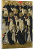 The Dominican Blessed (Panel from Fiesole San Domenico Altarpiece), c. 1423-1424 by Fra Giovanni da Fiesole Angelico