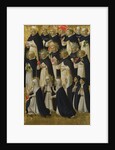 The Dominican Blessed (Panel from Fiesole San Domenico Altarpiece), c. 1423-1424 by Fra Giovanni da Fiesole Angelico