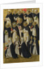 The Dominican Blessed (Panel from Fiesole San Domenico Altarpiece), c. 1423-1424 by Fra Giovanni da Fiesole Angelico
