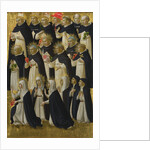 The Dominican Blessed (Panel from Fiesole San Domenico Altarpiece), c. 1423-1424 by Fra Giovanni da Fiesole Angelico