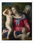 The Madonna and Child with Saint John the Baptist and Saint Elizabeth, c.1540 by Agnolo Bronzino