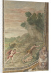 Apollo killing the Cyclops (Fresco from Villa Aldobrandini), 1617-1618 by Domenichino
