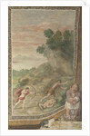 Apollo killing the Cyclops (Fresco from Villa Aldobrandini), 1617-1618 by Domenichino