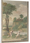 Apollo pursuing Daphne (Fresco from Villa Aldobrandini), 1617-1618 by Domenichino