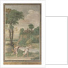 Apollo pursuing Daphne (Fresco from Villa Aldobrandini), 1617-1618 by Domenichino