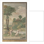 Apollo pursuing Daphne (Fresco from Villa Aldobrandini), 1617-1618 by Domenichino