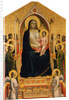The Ognissanti Madonna, ca 1310 by Giotto di Bondone