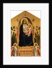 The Ognissanti Madonna, ca 1310 by Giotto di Bondone