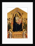 The Ognissanti Madonna, ca 1310 by Giotto di Bondone