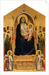 The Ognissanti Madonna, ca 1310 by Giotto di Bondone
