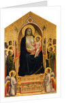 The Ognissanti Madonna, ca 1310 by Giotto di Bondone