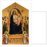 The Ognissanti Madonna, ca 1310 by Giotto di Bondone