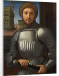 Portrait of a Man in Armour, c. 1510 by Francesco Granacci