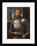 Portrait of a Man in Armour, c. 1510 by Francesco Granacci