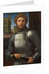 Portrait of a Man in Armour, c. 1510 by Francesco Granacci