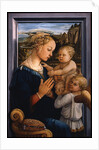 Madonna and Child with two Angels, 1460s by Fra Filippo Lippi