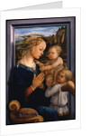 Madonna and Child with two Angels, 1460s by Fra Filippo Lippi