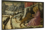 Saint Jerome and the Lion (Predella Panel of the Pistoia Santa Trinità Altarpiece), 1455-1460 by Fra Filippo Lippi