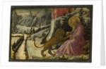 Saint Jerome and the Lion (Predella Panel of the Pistoia Santa Trinità Altarpiece), 1455-1460 by Fra Filippo Lippi