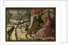 Saint Jerome and the Lion (Predella Panel of the Pistoia Santa Trinità Altarpiece), 1455-1460 by Fra Filippo Lippi