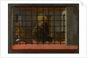Saint Mamas in Prison thrown to the Lions (Predella Panel of the Pistoia Santa Trinità Altarpiece), 1455-1460 by Fra Filippo Lippi