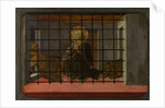 Saint Mamas in Prison thrown to the Lions (Predella Panel of the Pistoia Santa Trinità Altarpiece), 1455-1460 by Fra Filippo Lippi