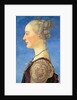 Portrait of a Young Woman, 1475 by Antonio Pollaiuolo