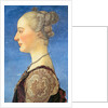 Portrait of a Young Woman, 1475 by Antonio Pollaiuolo