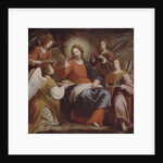 Angels ministering to Christ in the Wilderness by Matteo Rosselli