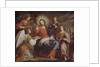 Angels ministering to Christ in the Wilderness by Matteo Rosselli