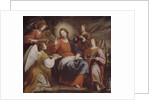 Angels ministering to Christ in the Wilderness by Matteo Rosselli