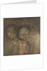 Two Haloed Mourners, ca 1390 by Aretino Spinello