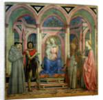 The Santa Lucia de Magnoli Altarpiece, ca 1447 by Domenico Veneziano