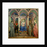The Santa Lucia de Magnoli Altarpiece, ca 1447 by Domenico Veneziano