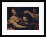 Salome receives the Head of John the Baptist by Bernardino Luini