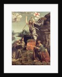 The Resurrection of Christ with Saints Leonard of Noblac and Lucia, ca 1491 by Giovanni Antonio Boltraffio