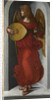 An Angel in Red with a Lute, c. 1490-1499 by Giovanni Ambrogio De Predis