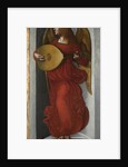 An Angel in Red with a Lute, c. 1490-1499 by Giovanni Ambrogio De Predis