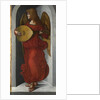 An Angel in Red with a Lute, c. 1490-1499 by Giovanni Ambrogio De Predis