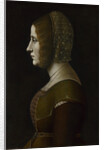 Portrait of a Woman in Profile, c. 1495 by Giovanni Ambrogio De Predis