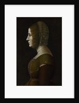 Portrait of a Woman in Profile, c. 1495 by Giovanni Ambrogio De Predis