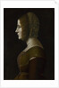 Portrait of a Woman in Profile, c. 1495 by Giovanni Ambrogio De Predis