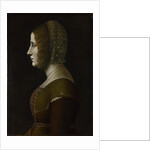Portrait of a Woman in Profile, c. 1495 by Giovanni Ambrogio De Predis