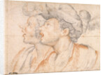 Two Youths Heads, ca 1590 by Camillo Procaccini