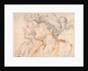 Two Youths Heads, ca 1590 by Camillo Procaccini
