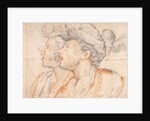 Two Youths Heads, ca 1590 by Camillo Procaccini
