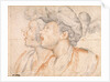 Two Youths Heads, ca 1590 by Camillo Procaccini
