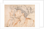 Two Youths Heads, ca 1590 by Camillo Procaccini