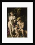 Venus with Mercury and Cupid (The School of Love), c. 1525 by Correggio